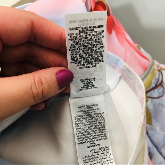 Ted Baker Umerta floral skater dress NWOT - Picture 14 of 16